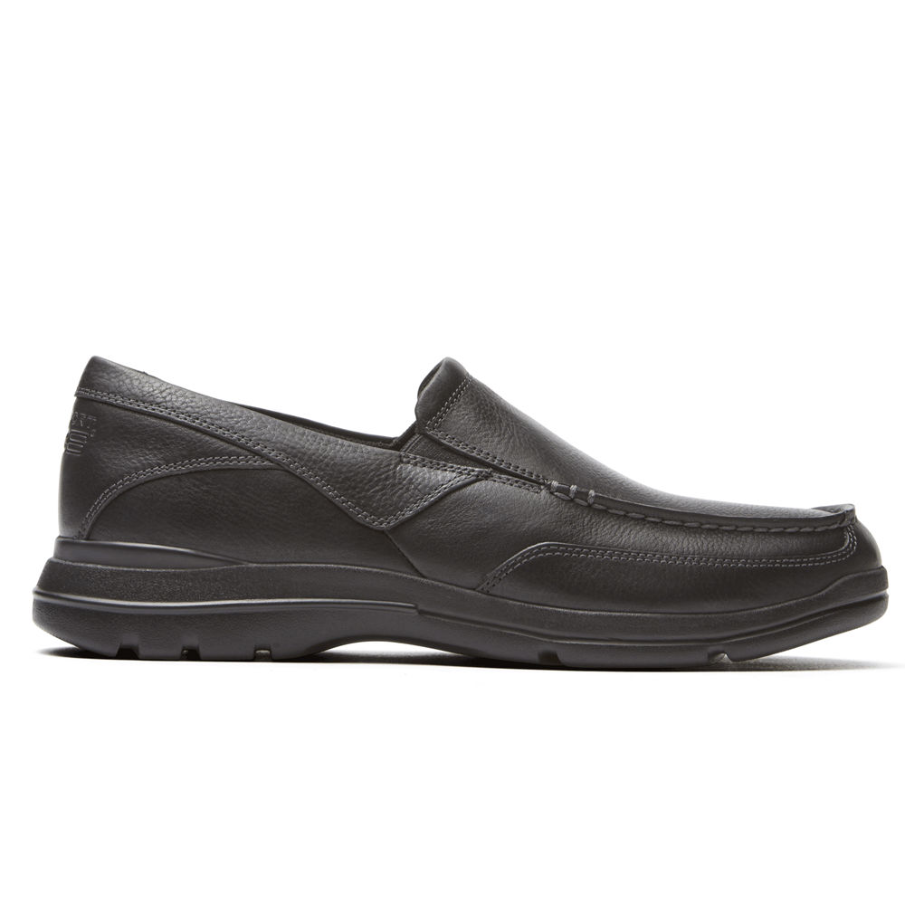 Rockport Singapore Mens Slip-On - Junction Point Black - HD0972456